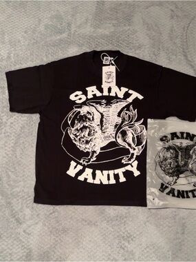 Saint Vanity Graphic Tee Size L Streetwear Authentic
